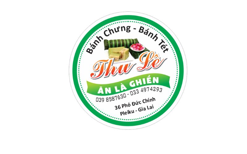 tem dán bánh chưng