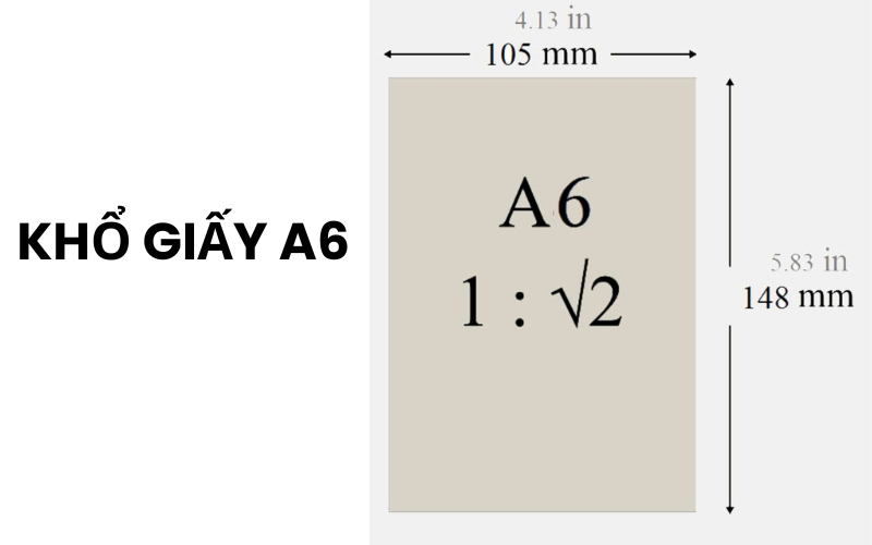 kích thước khổ giấy 