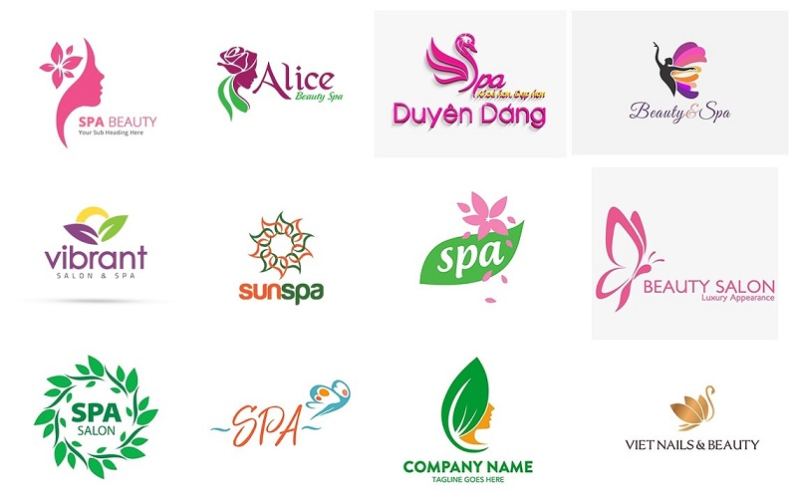 logo spa sang chảnh