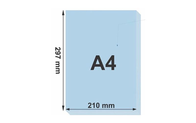 A4 là một kích thước giấy in thông dụng hàng đầu hiện nay
