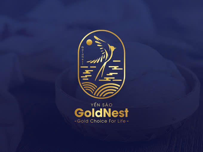 Logo yến sào mang đậm nét thiên nhiên Logo yến sào mang đậm nét thiên nhiên