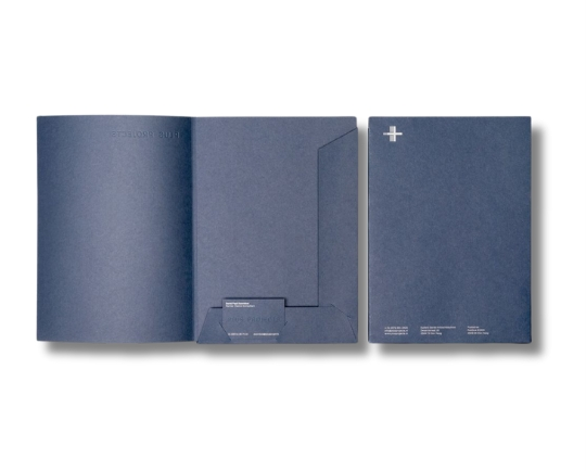 Mẫu in folder dành cho công ty bất động sản