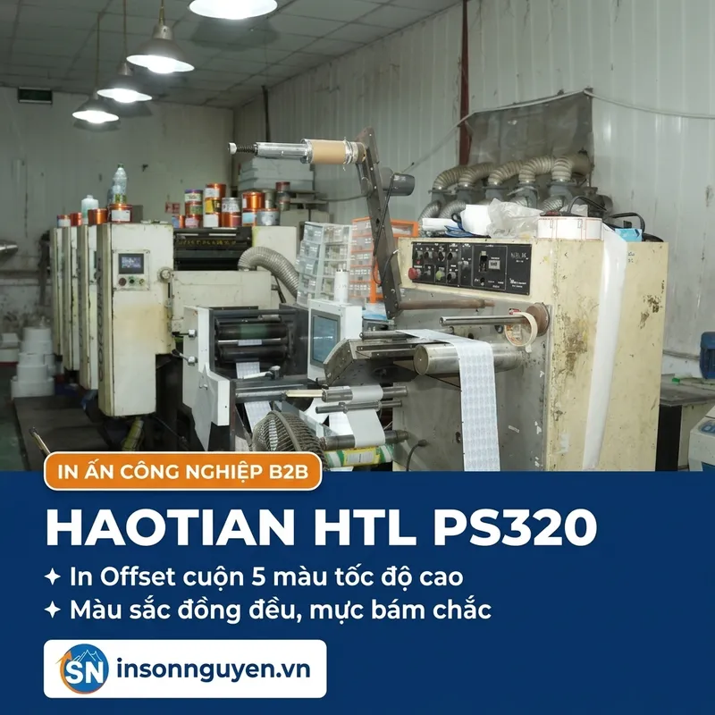 Máy in offset cuộn Haotian HTL PS320