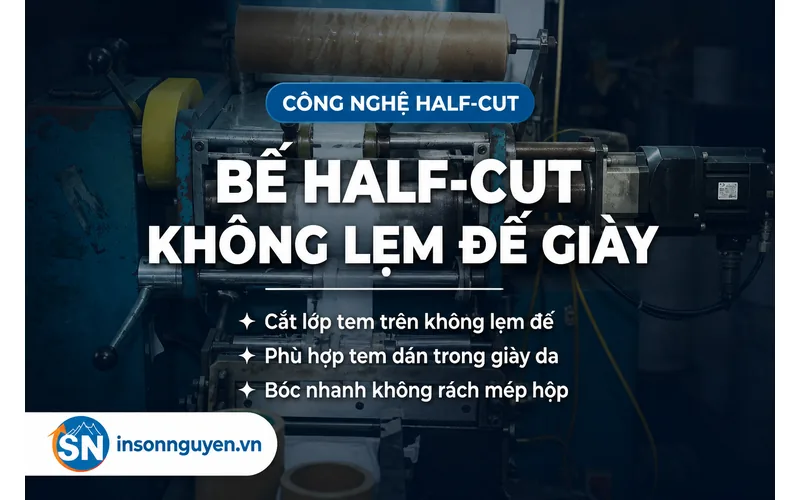 Tem xuất xứ chống ẩm cho giày da xuất khẩu làng nghề Phú Yên